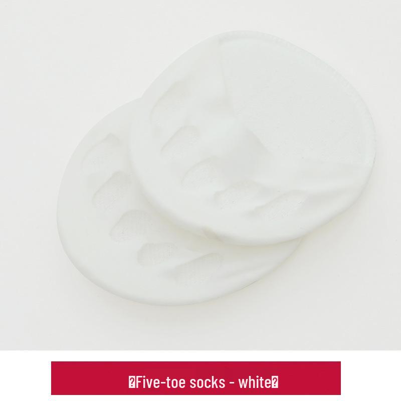 

Women s Invisible Forefoot Toe Socks: Sweat-Absorbing, Thin Sock Liners for High Heels One Size белый