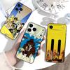 Anime L-Lupin Der Dritte Handyhülle Für iPhone 17,16,15,14,13,12,11 Plus,Pro Max,XS,Weiches Silikon Schwarze Hülle