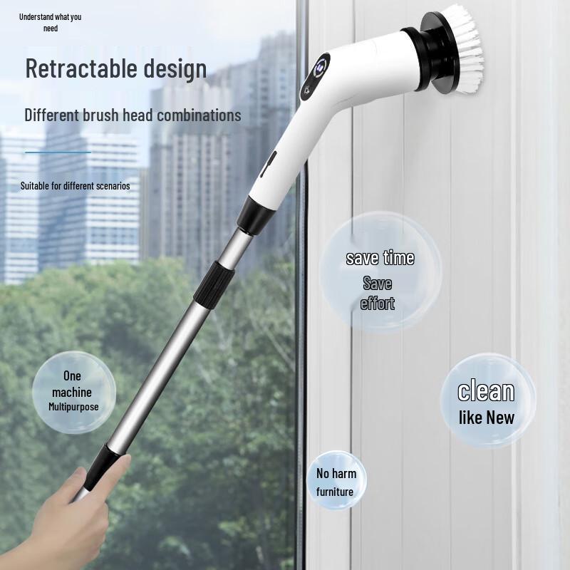 Zhishi Wireless Electric Waterproof Cleaning Brush