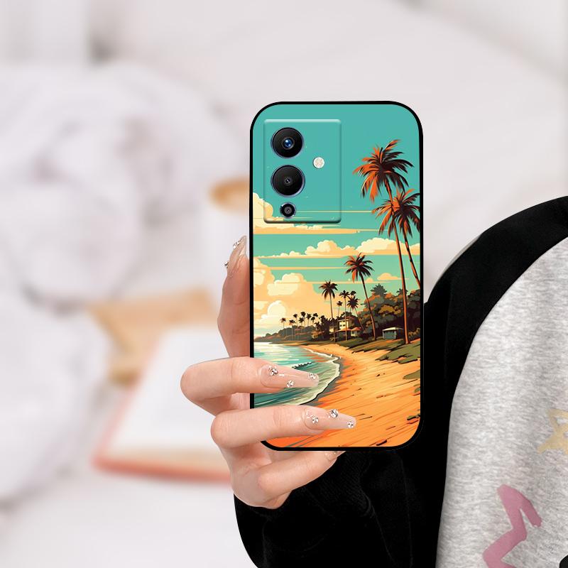 Für infinix NOTE 12 PRO 5G Hülle X671B TPU Wolf Katze Silikon Stoßfänger Abdeckung für Infinix Note 12 Pro 5G Handyhülle Note12 Pro 5G