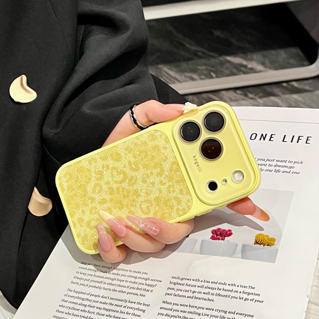 Luxury Leopard Print Phone Case For iPhone 13 14 15 16 17 Pro Max Shockproof Bumber Cases Cover