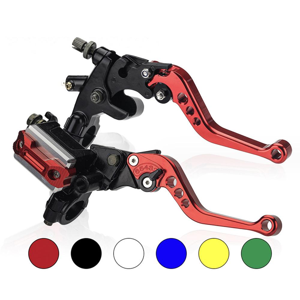 CNC Motorcycle Hydraulic Brake Lever Clutch Master Cylinder 7/8" 22MM Universal Motorcycle Brake Pump Handle for Honda Yamaha