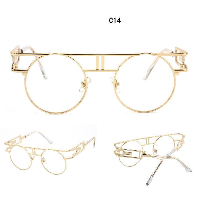 

Metal Steampunk Optical Presbyopia Eyeglasses Man Female Brand Design Anti- Blue Lightweight Stylish Round Reading Eyeglasses Leesbril 2.5