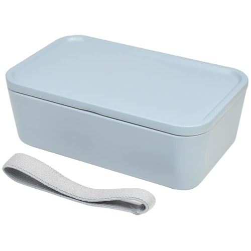Ippinsha Bento Box, 600ml, Sky Blue, 310 (Sanichimaru), Single-Tier Lunch Box