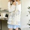 Casual Floral Tote Bag For Women With Large Capacity And Pouch Organizer