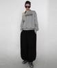 CHICKS Curved Balloon Sweatpants Black