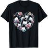 Pinguine lieben schöne bunte Pinguin-Kunst Tier T-Shirt