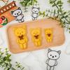 Plastic Biscuits Molds Cookie Stamp Cartoon Animals Cookie Cutter Fondant Cake Molds Kitchen Pastry Baking Tool