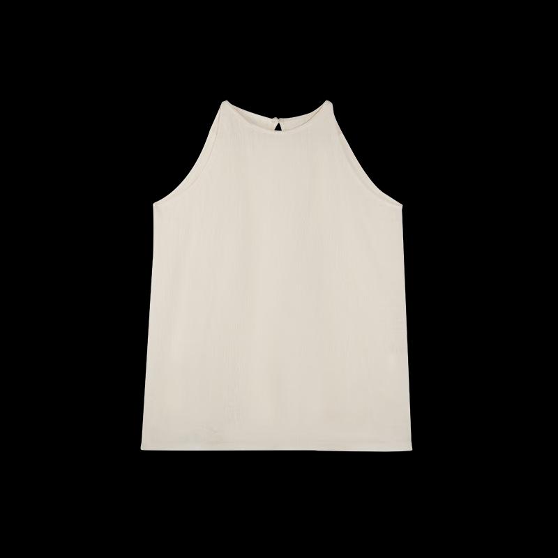 HECO New Chinese Style Pleated Cool-Touch Vest Top