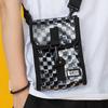 Vans Nylon Fabric Shoulder Bag Crossbody Bag Regular Women's Black/White Vans VN0A7Q2BBLK