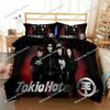 Rock Band Tokio Hotel3D Print Bedding Set Duvet Covers Pillowcases One Piece Comforter Bedding Sets Bedclothes Bed