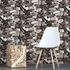 3D Brick Wallpaper Self Adhesive Waterproof Vintage Nostalgic Wall Decals for Furniture Appliances