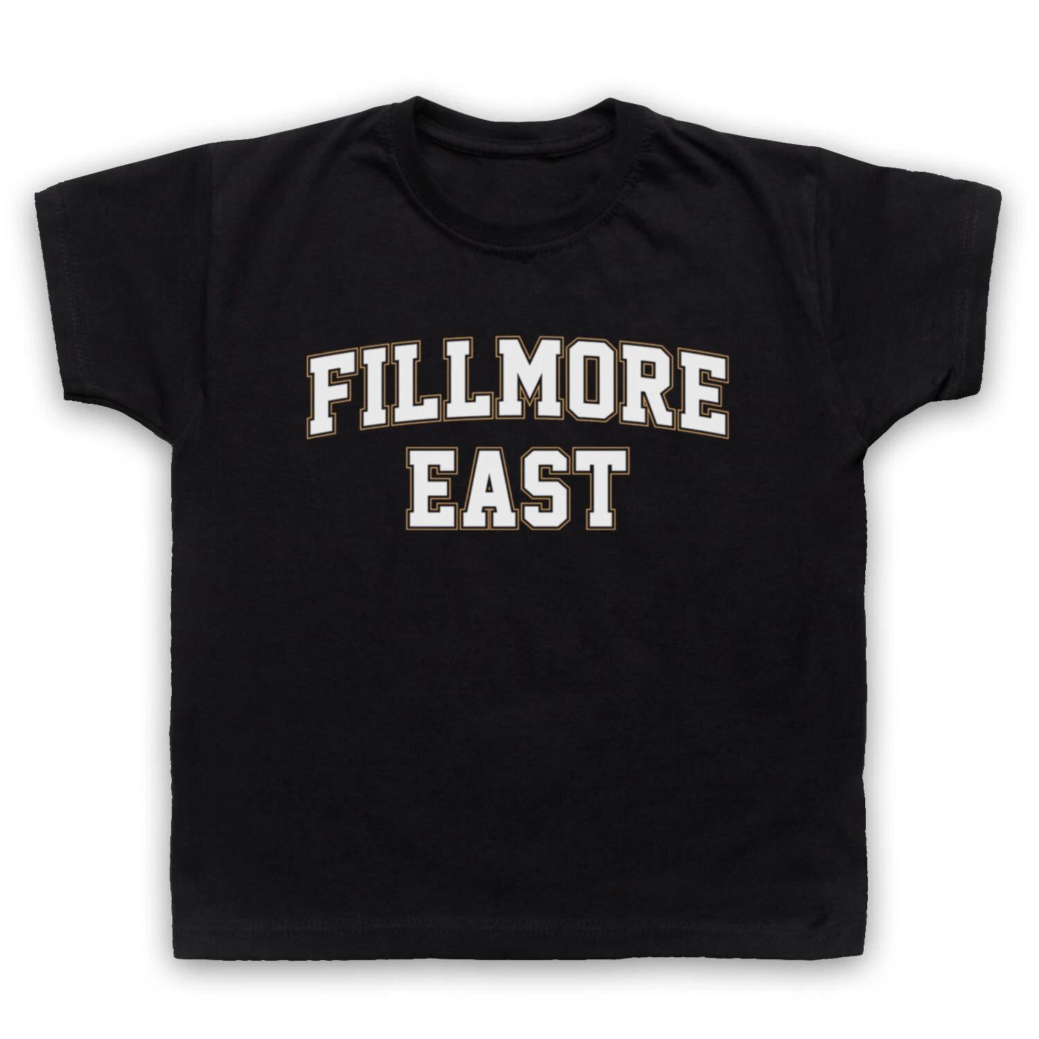 FILLMORE EAST ЛЕГЕНДАРНАЯ РОК-ПЛОЩАДКА НЬЮ-ЙОРК МАНХЭТТЕН ДЕТИ ДЕТСКАЯ ФУТБОЛКА 120