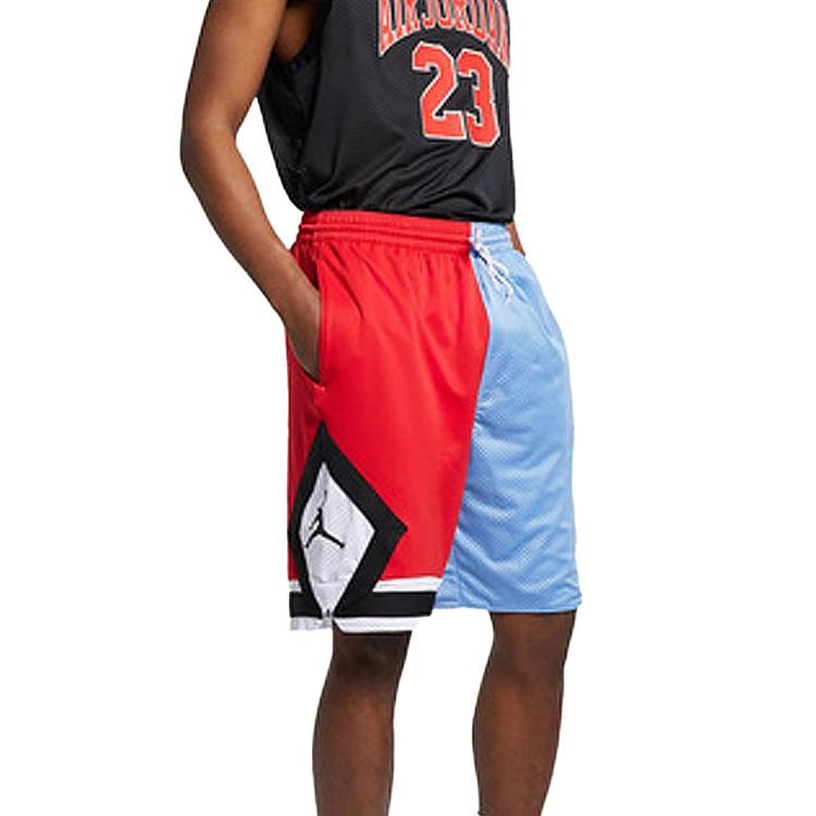 Jordan Drawstring Casual Sports Shorts Men Shorts Red Blue CZ2505-448