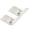 Golf Cart Seat Hinge Bottom Plate Set 71610 G01 Replacement for EZ‑GO TXT Medalist 1995 and Later