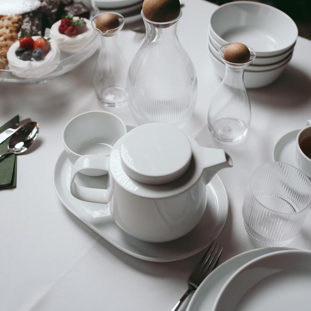 Porcelain Bowl , Elegant, Dishwasher Safe, DUKA