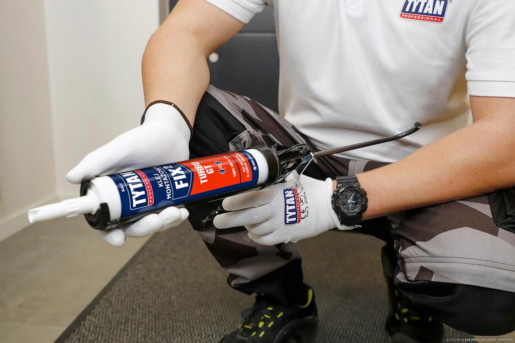 Tytan Professional Fix2 Gt Mounting Glue 290 White Turbo 1 Pc