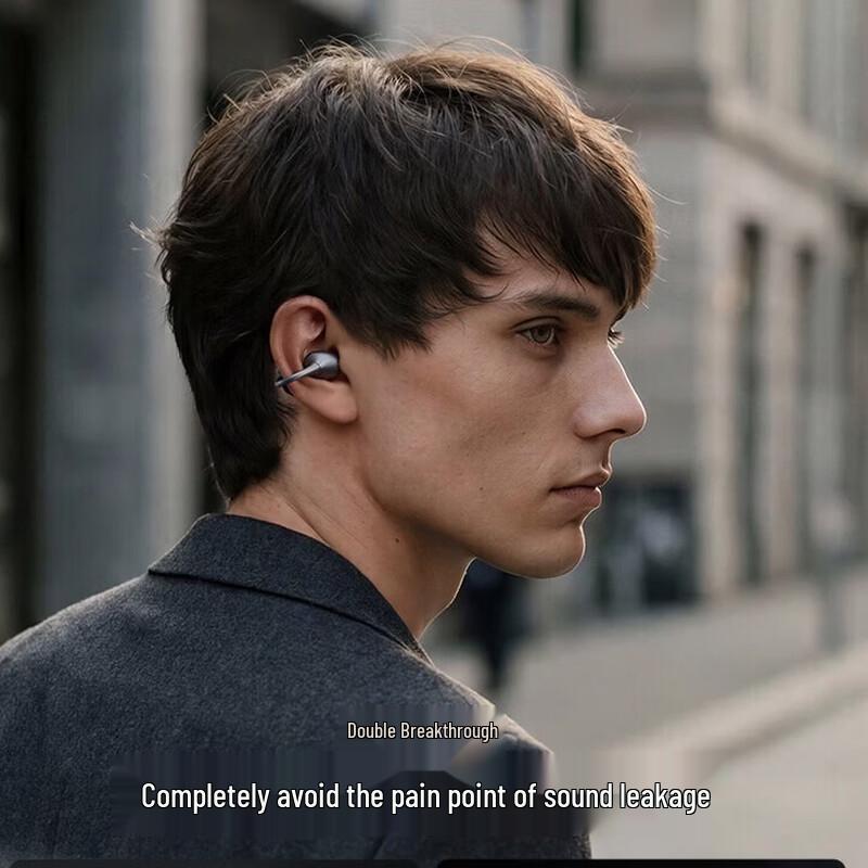 SANAG ANC Clip Wireless Earbuds with AI Translator