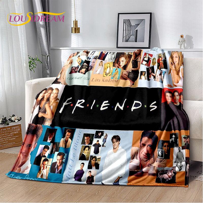 HD Friends TV Show 3D Printing Soft Plush Blanket,Flannel Blanket Throw Blanket for Living Room Bedroom Bed Sofa Picnic Cover