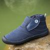 Fashion Explosive men's waterproof snow boots large size outdoor leisure comfortable hiking boots non-slip wear-resistant men's boots