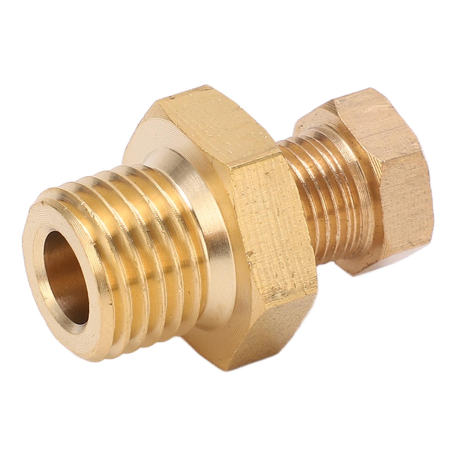 

M14x1.5 to 18in NPT Oil Pan Plug Adapter Water Temperature Sump Screw Rethread Tool Universal for