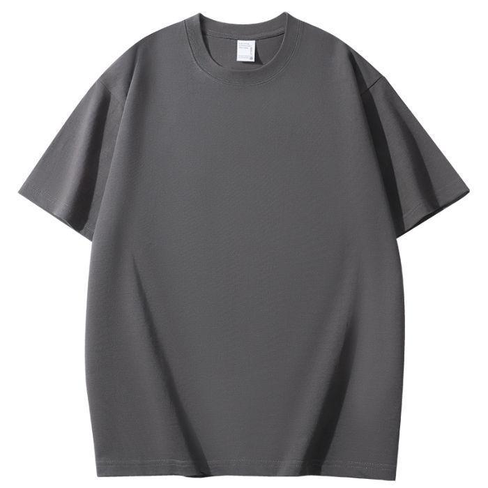Pure Cotton Regular Shoulder T-shirt with Yifeng Logo - Hebei Plain 220g Advertising Work Shirt