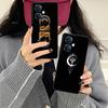 Sun Moon Mobile Cell Phone Case for OPPO Find X9 X8 X7 X6 X5 X3 X2 Plus s Pro Ultra Lite Colorful Printing Cover Luxury Pretty