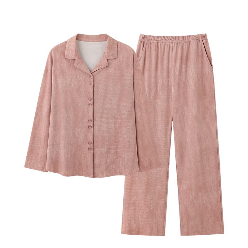 MiiOW Autumn Winter Anti-Mite Antibacterial Pure Cotton Long Sleeve Pajamas Homewear 2025 New Style