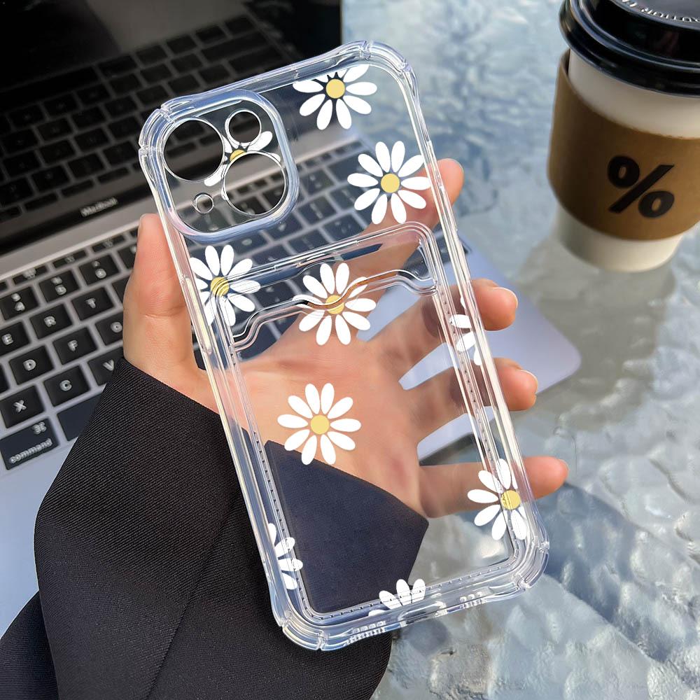 

Чехол-карточка для iPhone 11 13 XR 15 14 Pro Max iPhone 12 16 7 8 Plus XS Max Samsung S24 S23 A15 A55 A05 A54 Redmi 12 13C 13 9 с защитой от мультфильмов Redmi 14C 4G чистый