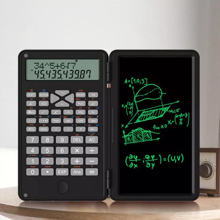 Mini LCD Writing Pad with Calculator - Creative Business Gift with Logo Printing