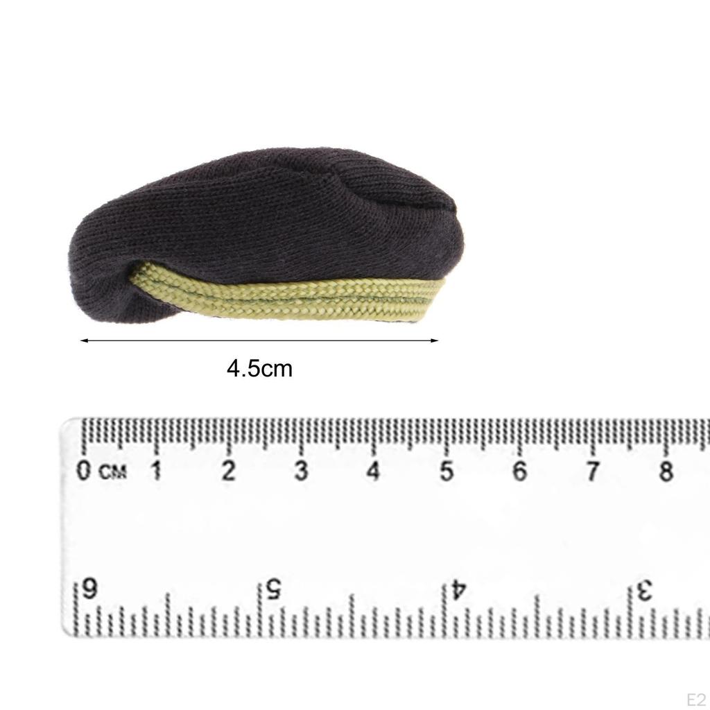 Stylish Berets for 12'' Male Action Figures - Vintage Inspired Headwear