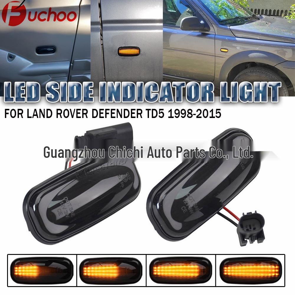 LED Fender Turn Signal Light for Land Rover Discovery 2, Defender, Freelander 1 - Plug & Play Side Light.