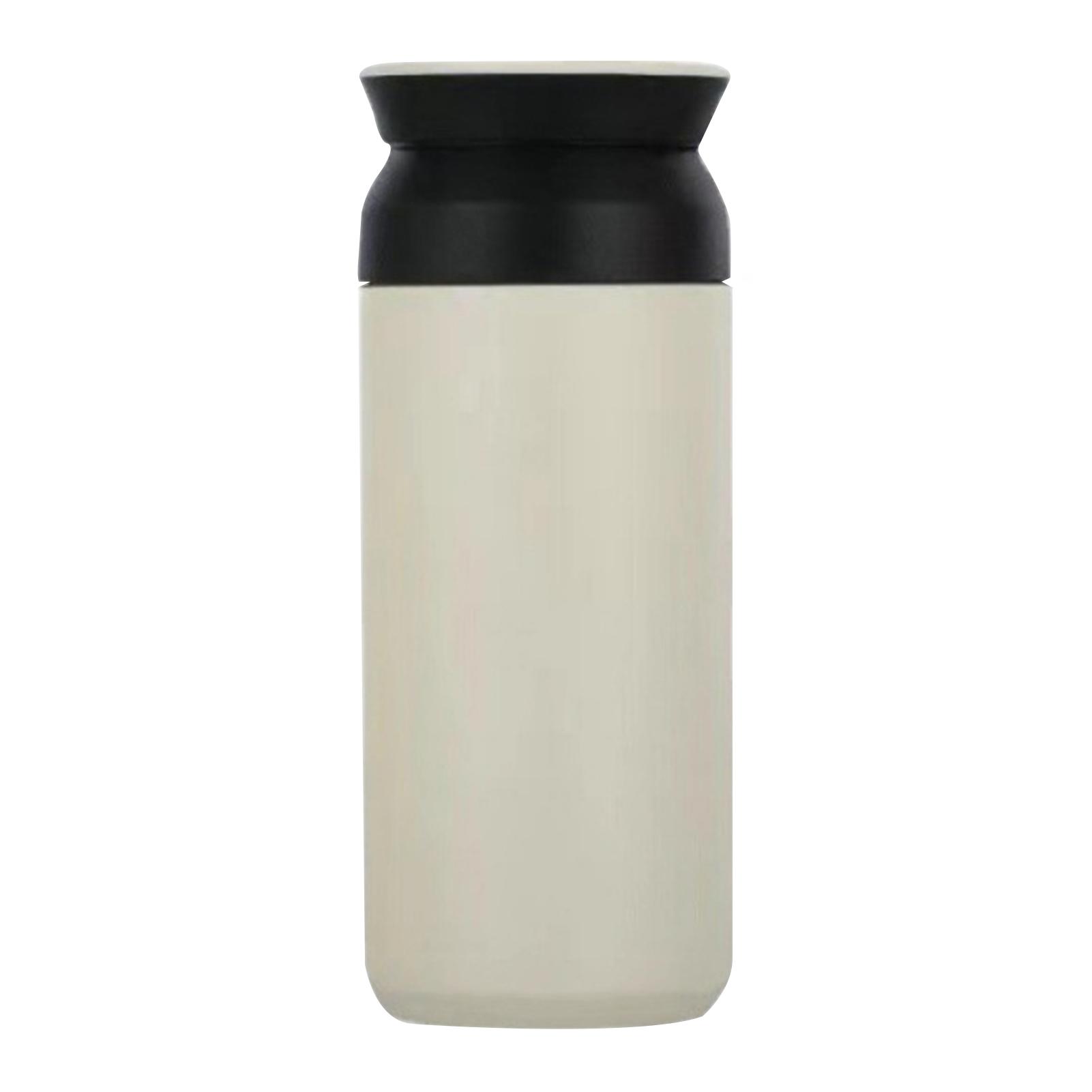 

Портативная изолированная кружка для воды с плоской крышкой, многоразовая термостойкая бутылка для женщин и мужчин 500ml