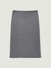 Grove Melody Midi Skirt (Charcoal)
