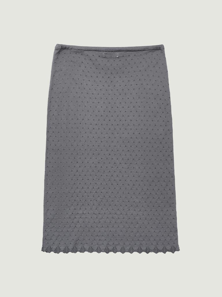 Grove Melody Midi Skirt (Charcoal)