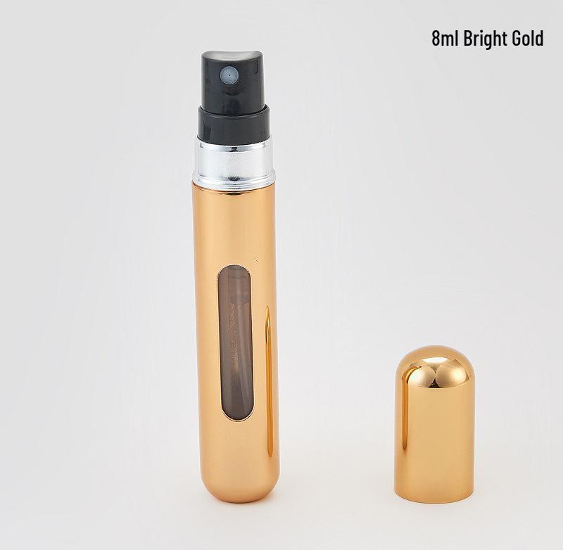 8ml Refillable Bottom-Fill Perfume Bottle – Portable Ultra-Fine Atomizing Spray for Travel