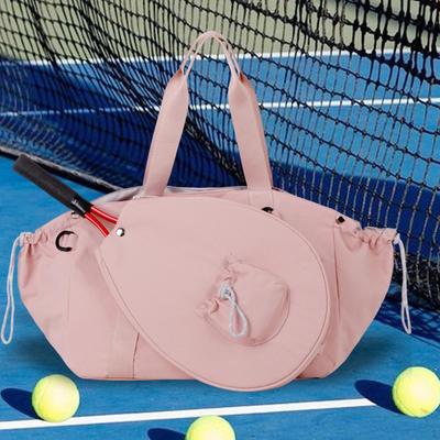 Badminton Bag, Tennis Sports Shoulder Fitness Bag with Large Storage Space for