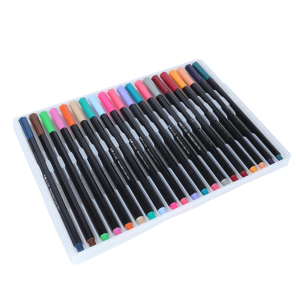 80 Colors Watercolor Painting Pen Set Children Drawing Gift Art Students Stationary