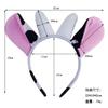 Fan Lei Sexy Underwear Accessories Cartoon Cow Ears Halloween Animal Set Horn Headband Hair Accessories Z051