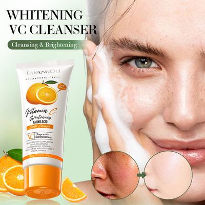 Grapefruit VC Whitening Amino Acid Gentle Cleanser Deep Clean Pores Control Oil Remove Wrinkles and Moisturize Plant-based Cleanser