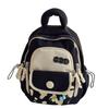 Schoolbag New dopamine contrasting color children's schoolbag Multi-compartment large-capacity student schoolbag Outdoor travel backpack