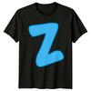 Letter Z Alphabet Initial Unisexs TShirt Unisexs Tee Graphic Unisex Top