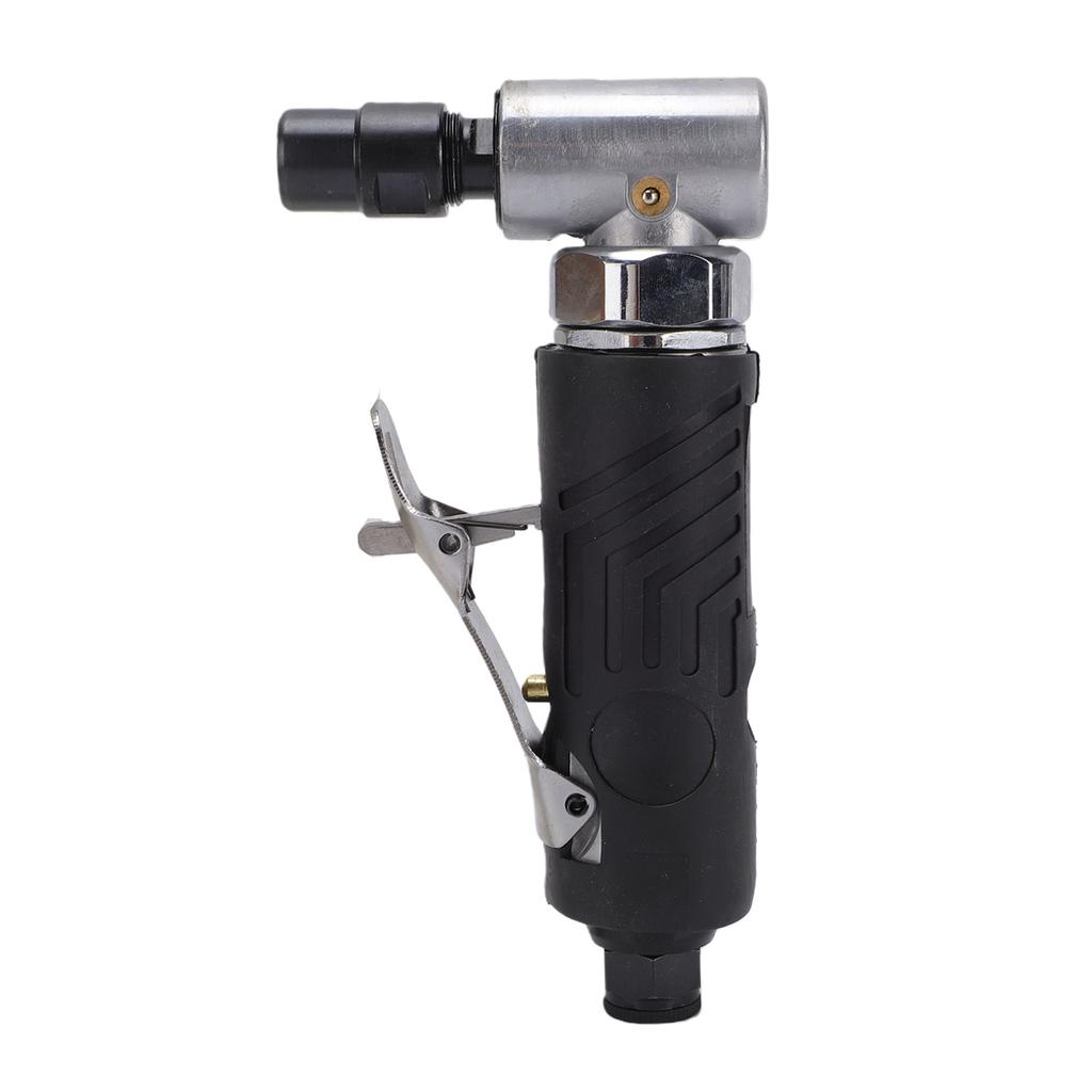 12000 RPM Air Angle Die Grinder 90 Degree Non Slip Grip Right Angle Pneumatic Polisher for Auto Detailing Die Grinding