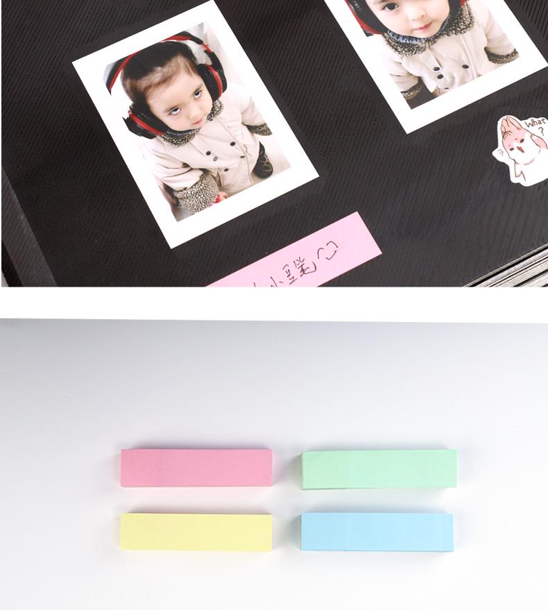 DIY Handmade Photo Album: Large Capacity, Self-Adhesive Scrapbook for Family Memories