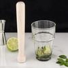 Bar Tool Kitchen Mojito Wooden Mixer Stirrer Masher Muddler Ice Crusher