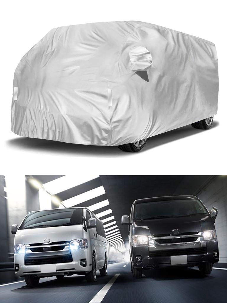 Toyota Hiace Araba Örtüsü Dar UV İç Kalın Malzeme Japon Ürünü ile (Standart Gövde/Standart Tavan, Gövde) - Su geçirmez, Koruma,