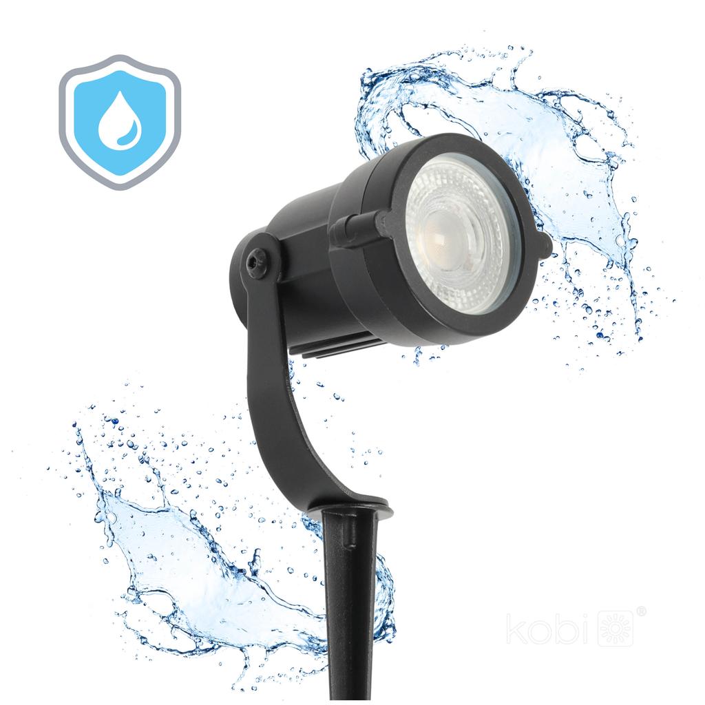 Garden Spotlight GU10 IP65 Black