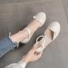 2025 Women's Summer Casual Roman Wedge Sandals - European & Korean Style