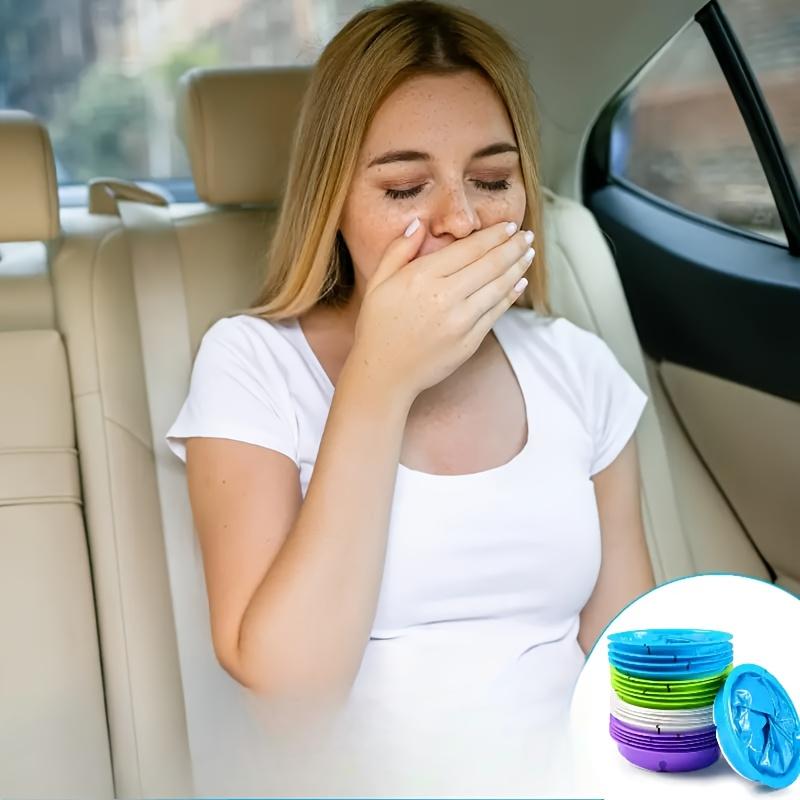 3pcs Disposable Vomit Bags Travel Motion Sickness Leak Proof Kids Pregnant Women Outdoor Use
