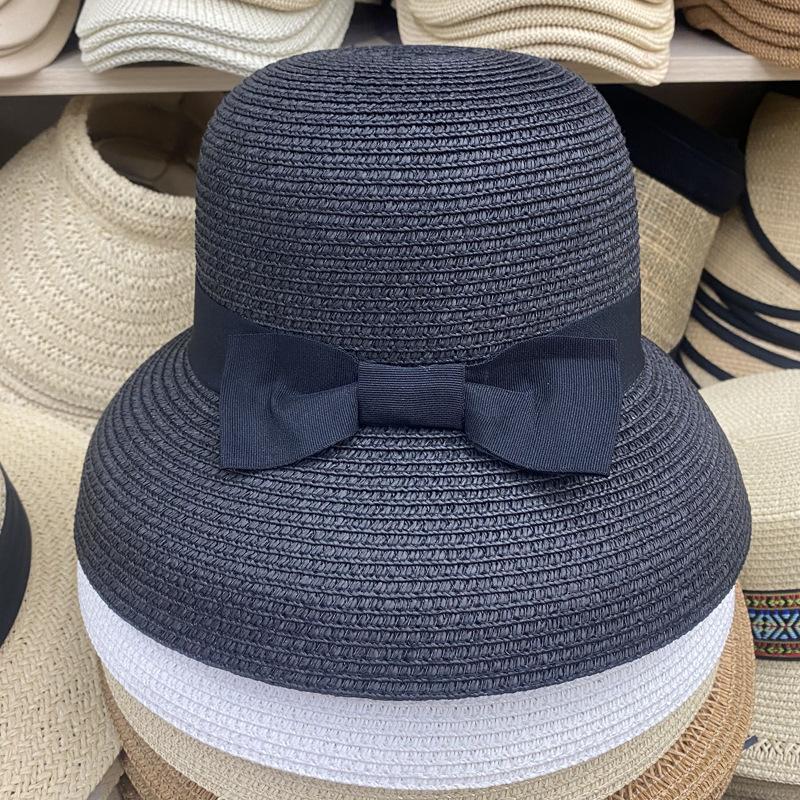 Straw Hat Female Sunshade Sunscreen Hat Summer Lampshade Hat Outdoor Versatile Sun Hat Adult